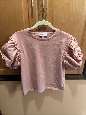 En Saison Dusty Rose Short-Sleeve Tee